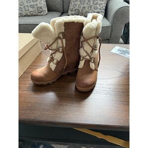 Sorel Joan Of Arctic™ Leather Wedge Boot 8